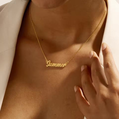 Persoonlijke Halsband met een tekst